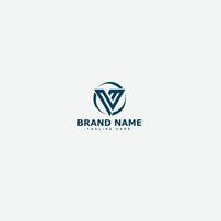 VM Logo Design Template Vector Graphic Branding Element