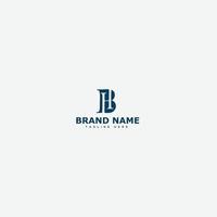 BH Logo Design Template Vector Graphic Branding Element
