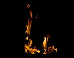 Fire flames background photo