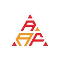 logotipo de aaf, letra de aaf, diseño de logotipo de letra de aaf, logotipo de iniciales de aaf, logotipo de aaf vinculado con círculo y monograma en mayúsculas, tipografía de aaf para tecnología, marca comercial y de bienes raíces de aaf, vector