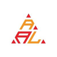 logotipo de aal, letra de aal, diseño del logotipo de la letra de aal, logotipo de las iniciales de aal, enlace de aal con el círculo y el logotipo del monograma en mayúsculas, tipografía de aal para tecnología, marca comercial y de bienes raíces de aal, vector