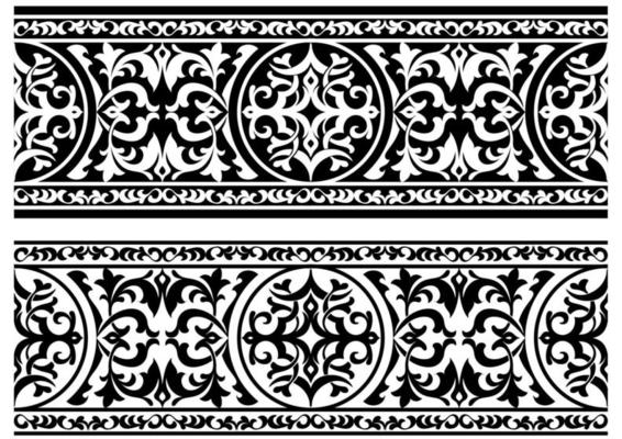 Decorative vintage ornament