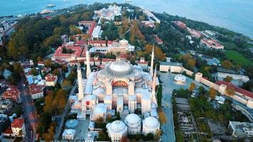 mezquita sehzade desde el cielo cuerno de oro estambul foto