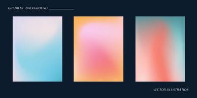 Abstract gradient background. Colorful background design for social media post, wallpaper, banner, poster, Etc. vector