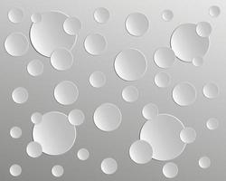 background with circles on a gray background vector