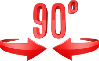 ícone de rotação de cento e oitenta graus png