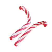 3d illustration candy cane png