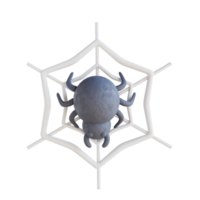 3D-Darstellung Spinne im Netz png