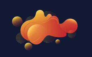 abstract liquid background illustration vector