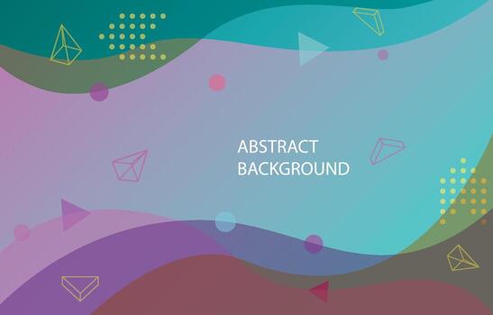 abstract gradient geometry background. Modern wallpaper for social media, web banner and presentation. vector