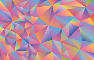 Fondo de triángulo colorido abstracto. papel tapiz moderno para redes sociales, presentación y banner web vector