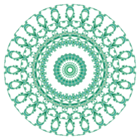 Abstract mandala pattern png