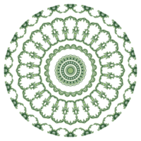 Abstract mandala pattern with circle shape png