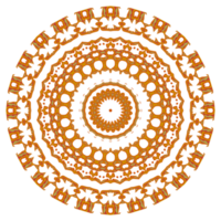 motif de mandala abstrait, bon pour l'ornement, la décoration florale ou le fond d'écran png