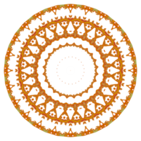 abstraktes Mandala-Muster, gut für Ornamente, Blumenschmuck oder Tapetenhintergrund png