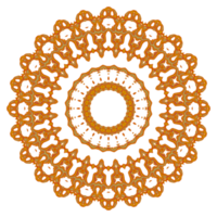 motif de mandala abstrait, bon pour l'ornement, la décoration florale ou le fond d'écran png