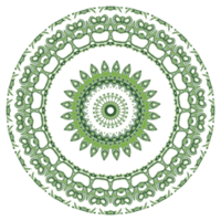 patrón de mandala abstracto con forma de círculo png