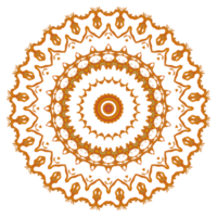 motif de mandala abstrait, bon pour l'ornement, la décoration florale ou le fond d'écran png