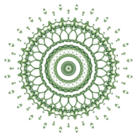 motif de mandala abstrait avec forme de cercle png