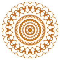 motif de mandala abstrait, bon pour l'ornement, la décoration florale ou le fond d'écran png