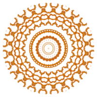 motif de mandala abstrait, bon pour l'ornement, la décoration florale ou le fond d'écran png