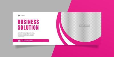 New Creative Corporate Marketing Business Cover or Banner Design. - Vector. vector