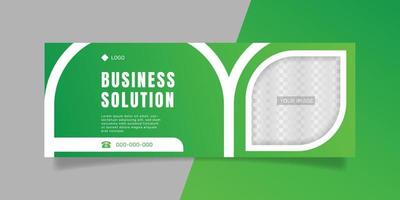 New Creative Corporate Marketing Business Cover or Banner Design. - Vector. vector