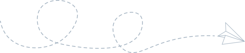 percorso dell'aeroplano di carta con linea tratteggiata png