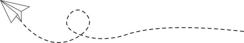 percorso dell'aeroplano di carta con linea tratteggiata png