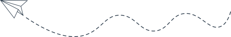 Dashed Line Paper Airplane Route png