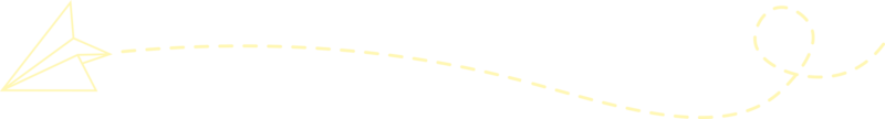 ruta de avión de papel de línea discontinua png