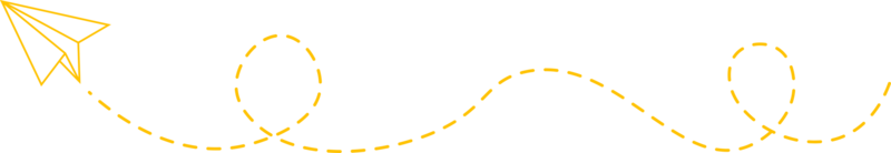 Papierfliegerroute mit gestrichelter Linie png