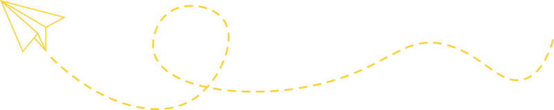 streckad linje papper flygplan rutt png