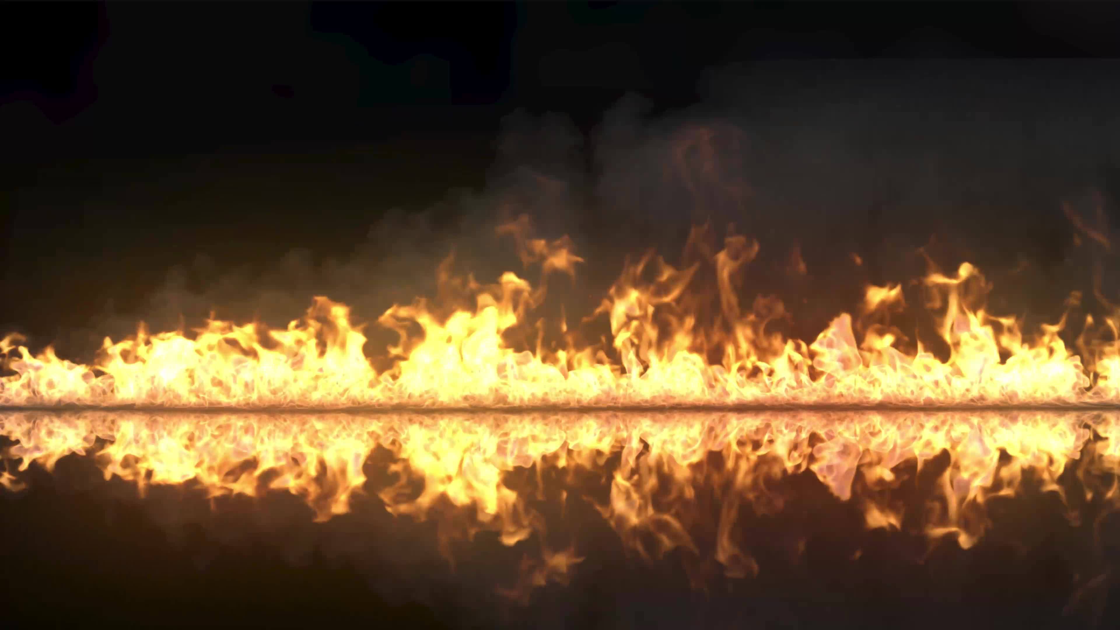Line Of Fire Black Background