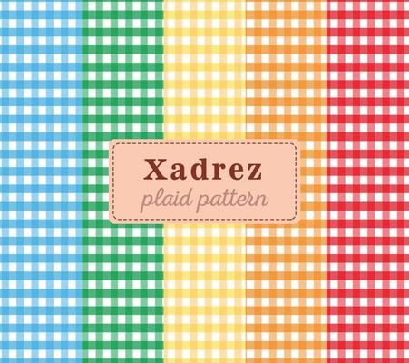Xadrez plaid pattern