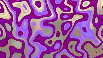 Abstract purple gold background with liquid pattern video