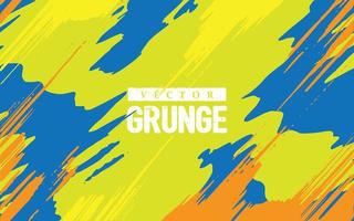 Colorful Distressed Grunge Background Colorful Scratched Template Texture and Elements for Design with Scratch vector