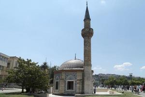 Konak mosque in konak square in Izmir, Turkey photo