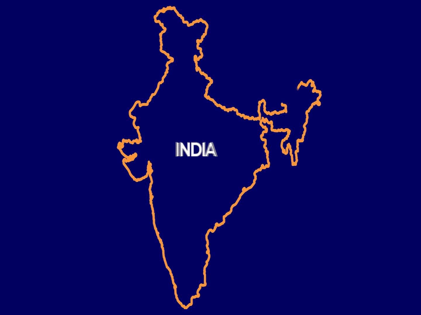 India Map Stock Video Footage for Free Download
