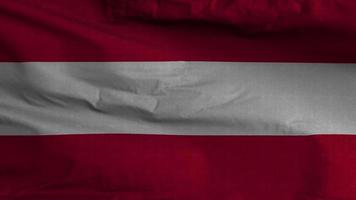 Hintergrund der österreichischen Flaggenschleife 4k video
