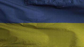 Ukraine Flag Loop Background 4K video