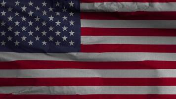 USA Flag Loop Background 4K video