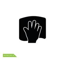 touch icon vector design template