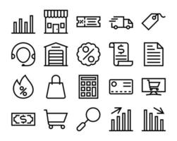 Set of sales icons, Set of sales collection in black color for website design, Design elements for your projects. Vector illustration, sales icon, sales, Set of sales icon collection