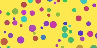 Multi color vector template with yellow background. Pattern for beautiful websites, poster, baner etc.