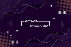 Abstract memphis background design for flyer, banner and design promotion vector