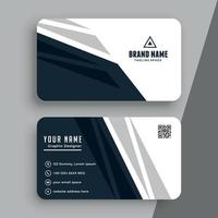 Modern professional business card vector