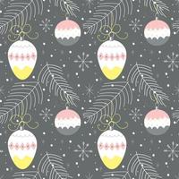 Seamless Christmas pattern. vector