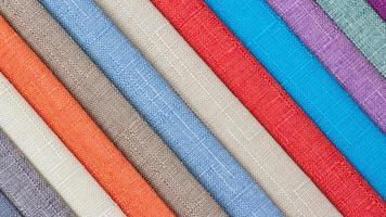 Colorful background, A stack of colorful fabric. Sewing seamless texture background colorful collection fabric photo