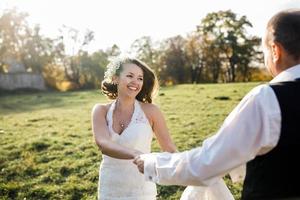 beautiful couple having fun photo